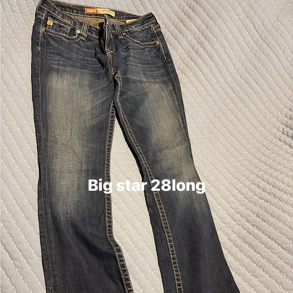 Big Star Women's Dark Wash Flare Jeans